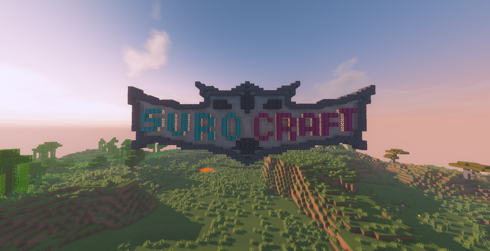 Minecraft Banner u spawnu S7